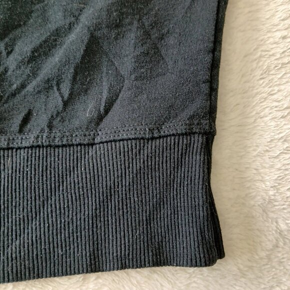 Champion Sweatshirt Mens XL Black Reverse Weave Heavy Long Sleeve Spellout - Picture 5 of 10